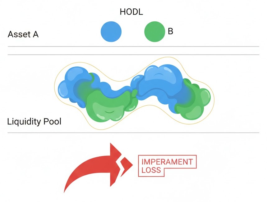 Impermanent Loss Diagram